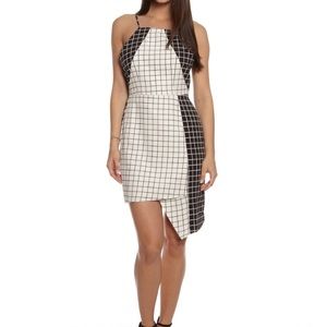 Staple Asymmetrical Checked‎ Dress